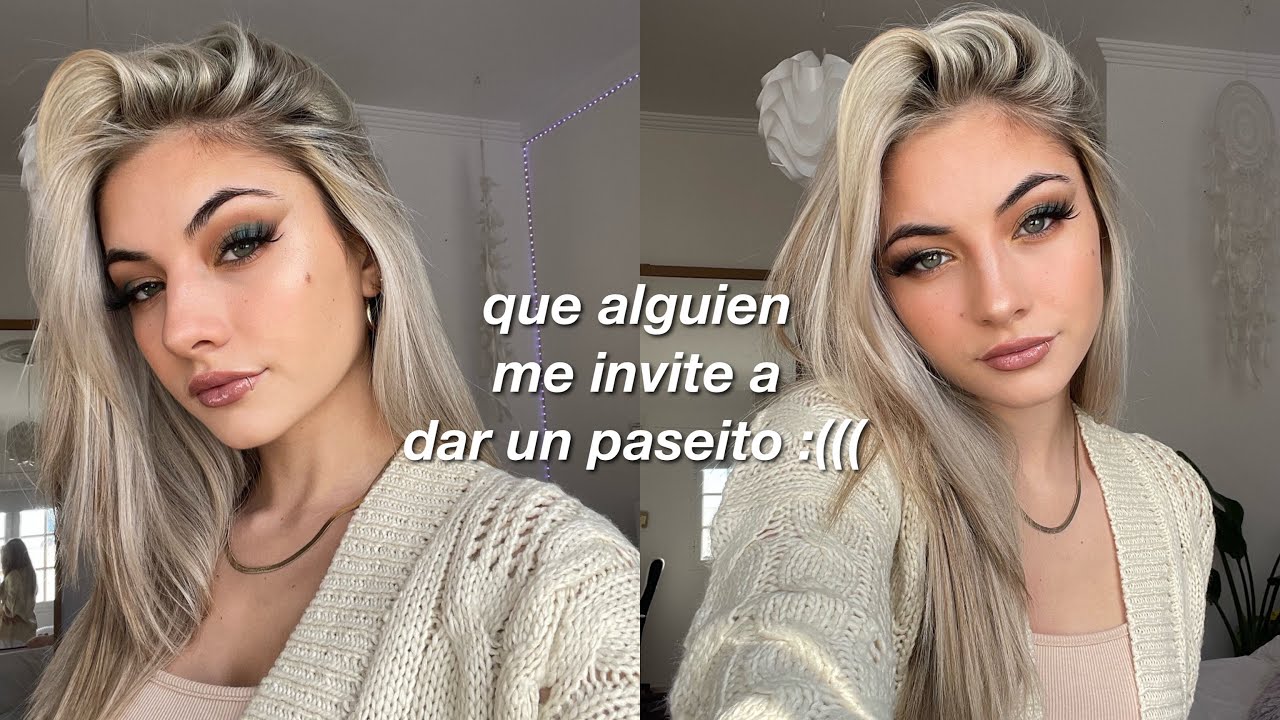 maquillándome aunque nadie me invite a salir :(
