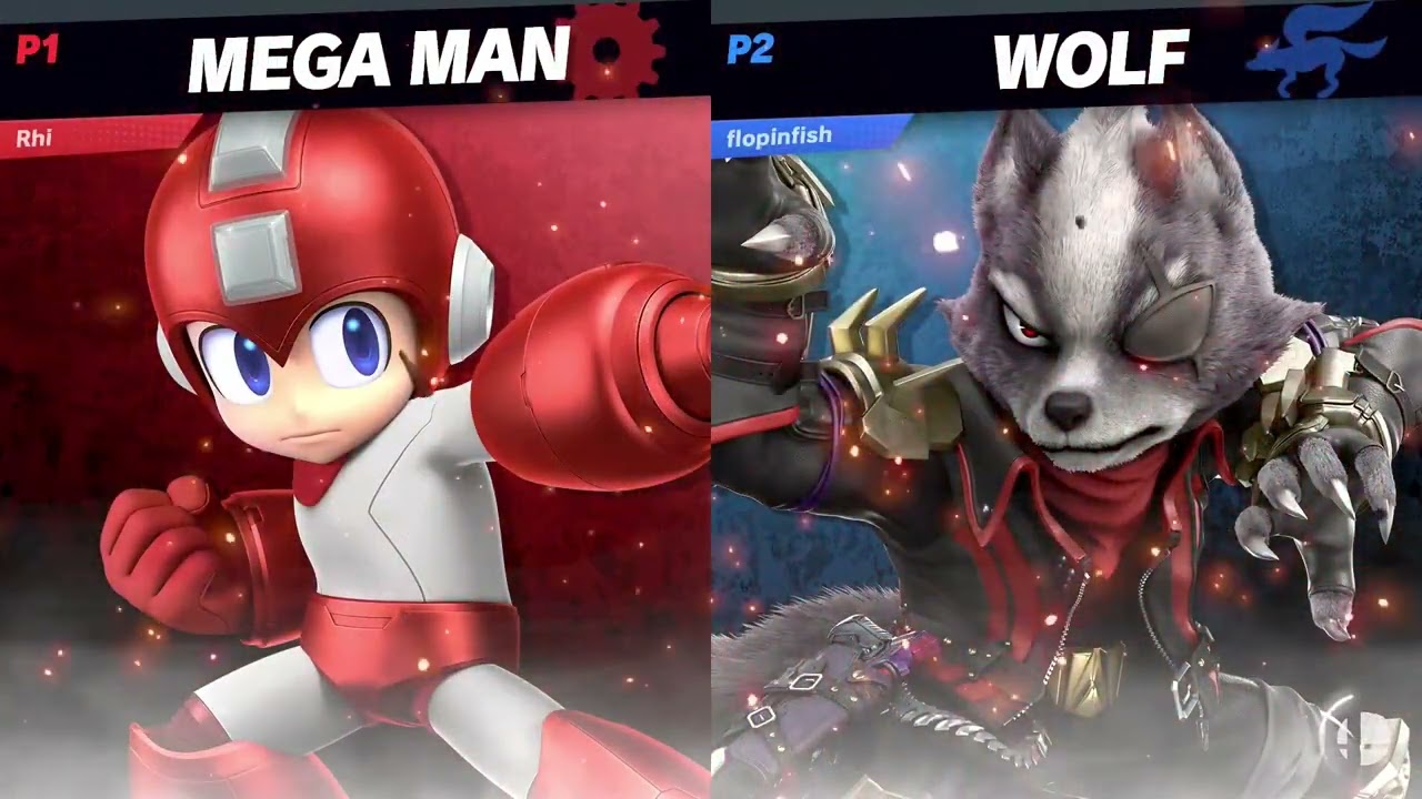 Rhigeku (Mega Man) vs flopinfish (Wolf) - Regional of Louisiana #39 - Winner's Round 2