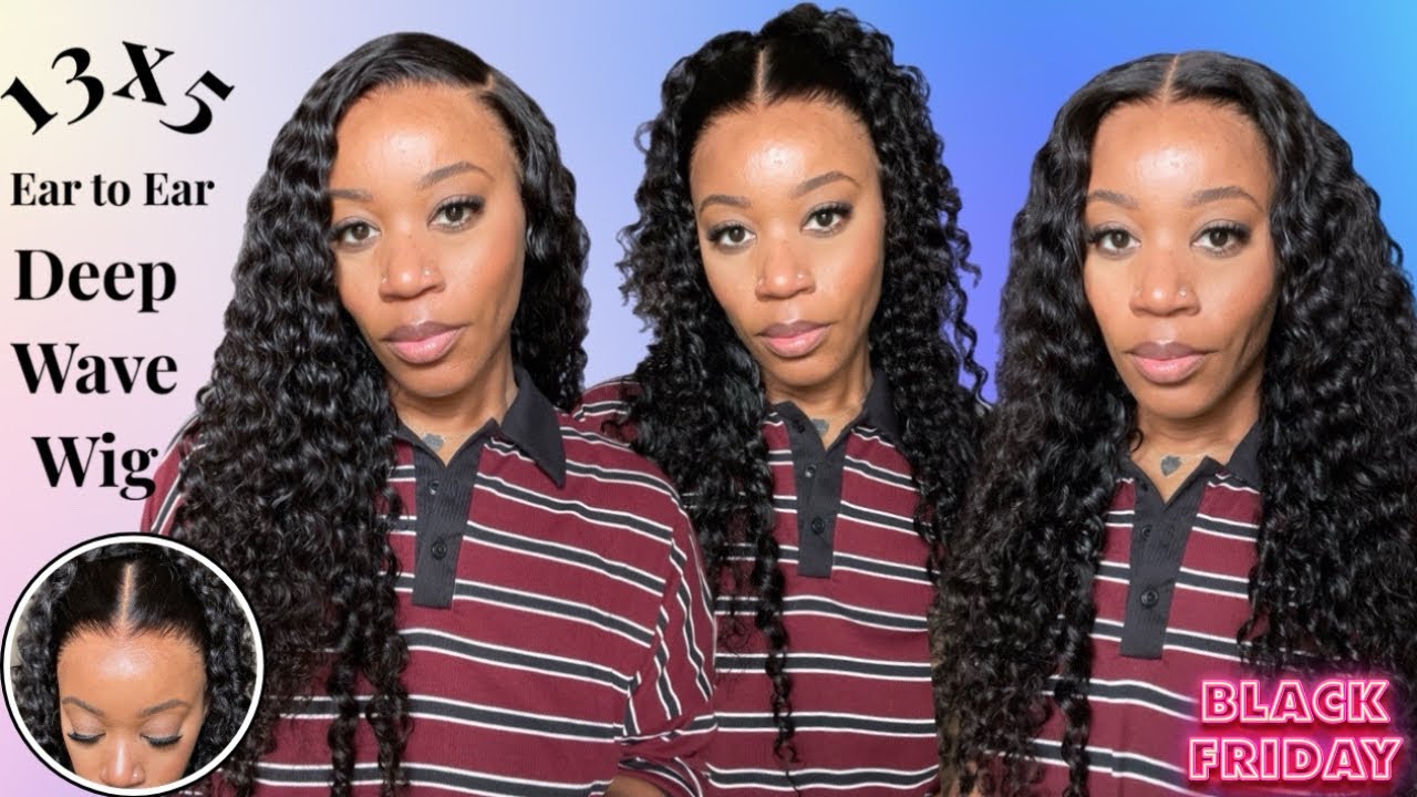 PRE-MAX 2.0!!!! | Ear To Ear NATURE MAX Deep Wave Hair | PRE-CUT & READY TO WEAR | Ft. LUVME HAIR