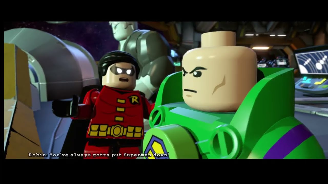 Brainiac's Ship. LEGO Batman 3. Part 3