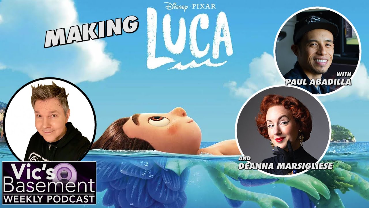 Создание LUCA с Полом Абадиллой и Деанной Марсильезе из Pixar &mdash; Vic's Basement &mdash; Electric Playground