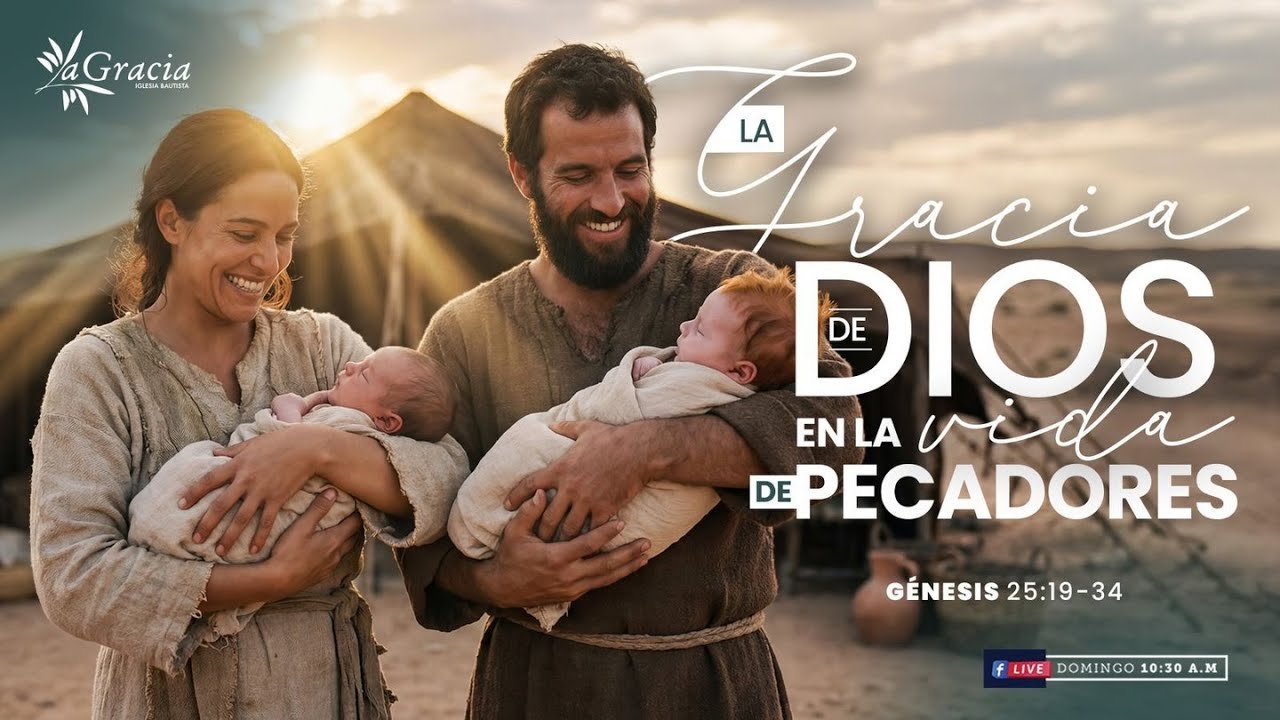 LA GRACIA DE DIOS EN LA VIDA DE PECADORES | GÉNESIS 25:19-34