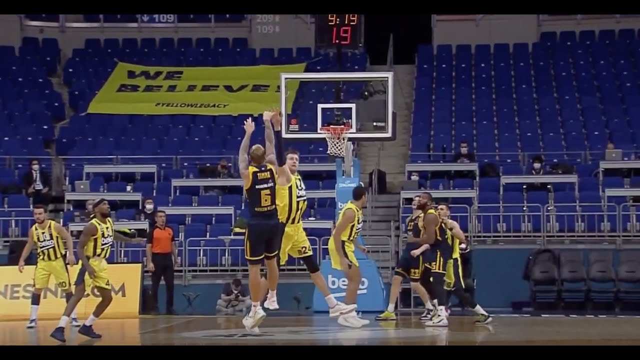 Jānis Timma vs. Fenerbahce: 8 pts, 2 reb, 3 ast, 2 stl Euroleague Round 7 [06.11.20.]