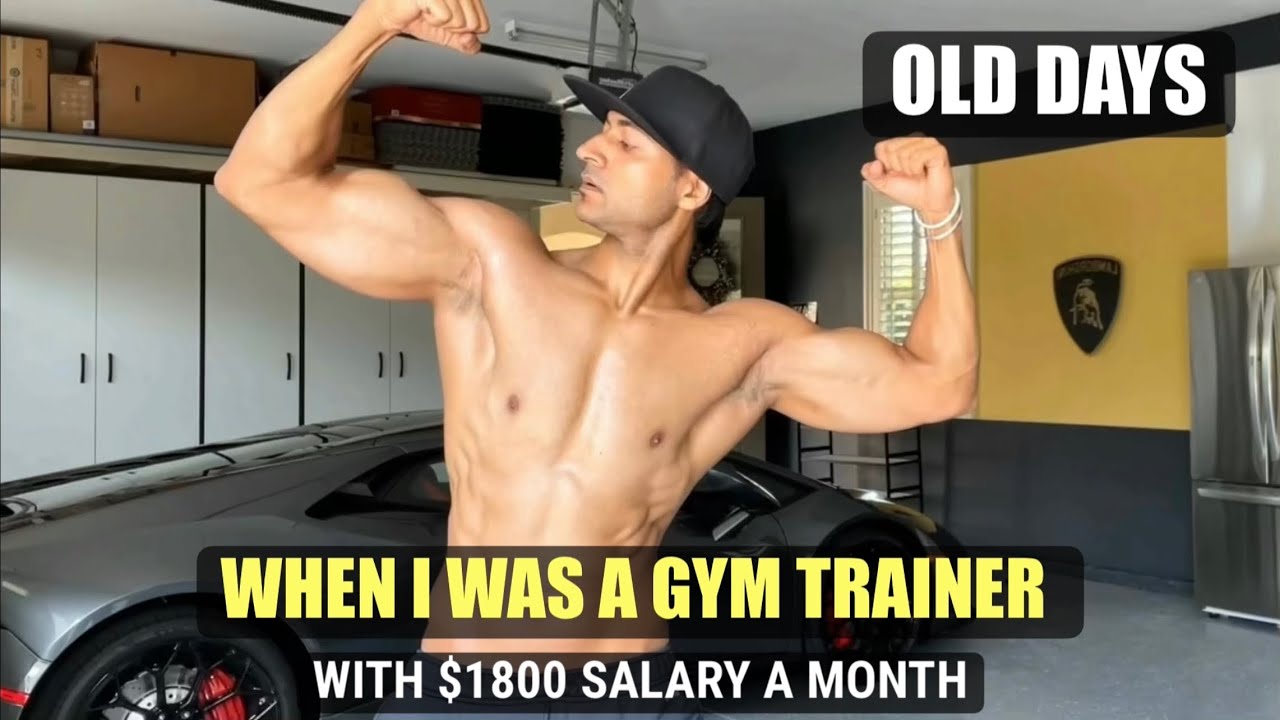When I was a Personal Trainer  - I used to make $1800 a month