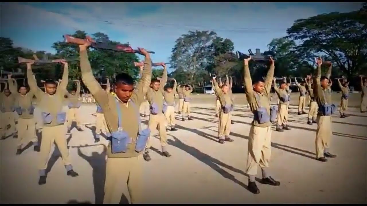 অসম আৰক্ষীৰ 117th bacth basic training 2022( Musketry)