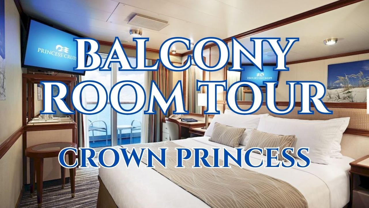BALCONY FULL ROOM TOUR | CROWN PRINCESS 2026 | B209