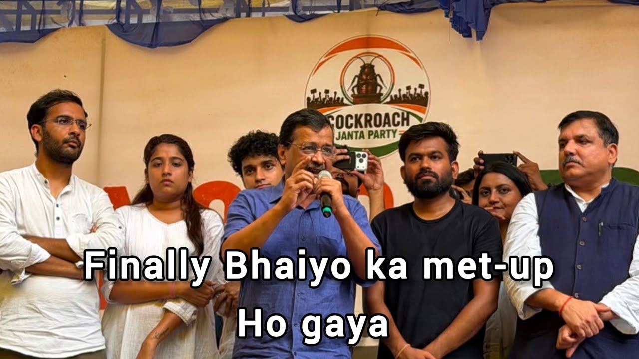Arvind Kejriwal Meets Sonam Wangchuk 🤝 | CJP Joins the Protest? 😂🔥 #Memes Pt.04 