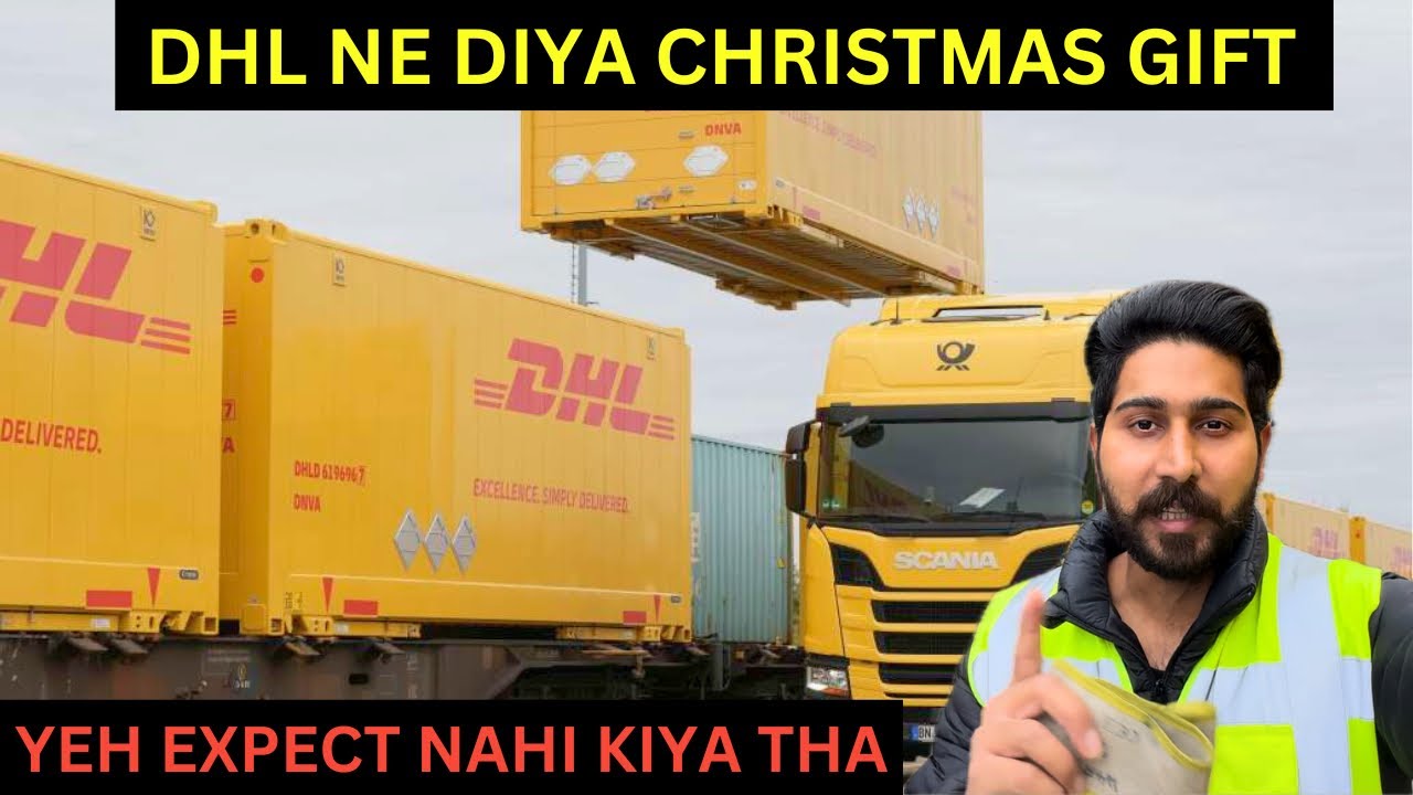 DHL И РОЖДЕСТВЕНСКИЙ ПОДАРОК ​​DE DIYA 🙏🏼😎