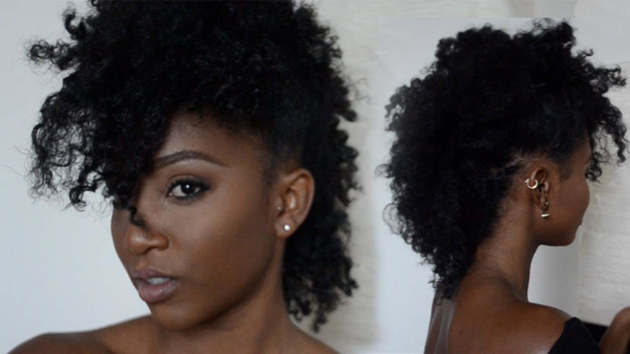 Fro-Hawk | Natural Hair Tutorial @zoeallamby