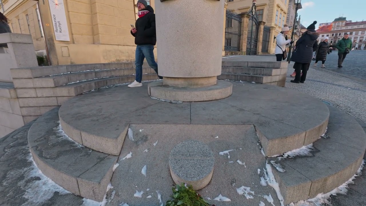 Pražský hrad 01/2026 (DJI Osmo Action 5pro) #prague #castle #czechrepublic #vacation #holiday