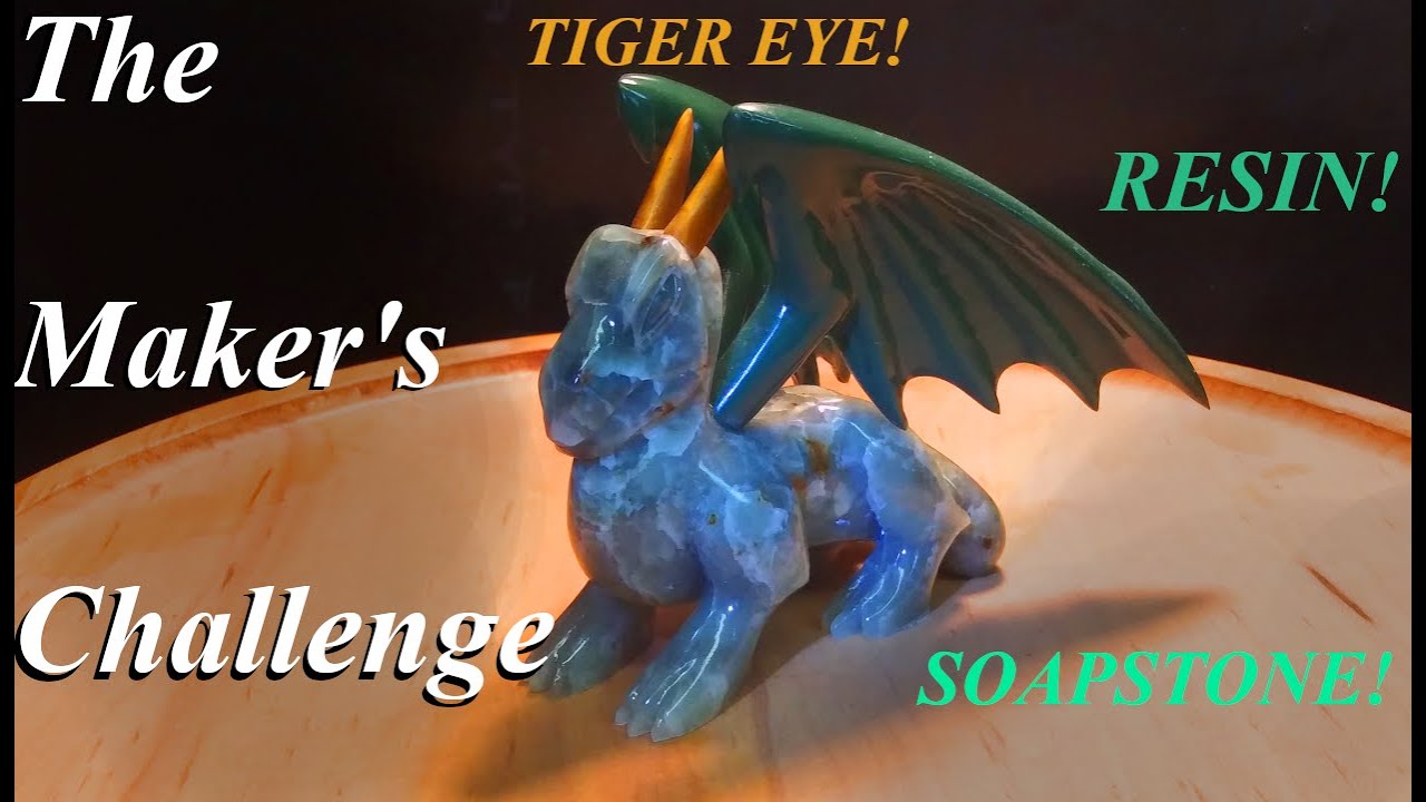 I Carved a DRAGON for the MAKER'S CHALLENGE!