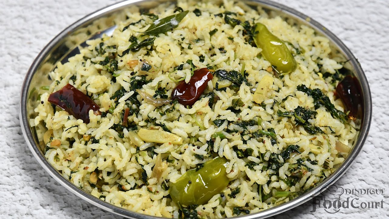 Healthy Lunchbox Recipe/ Keerai Sadam/ Easy Lunch Recipe
