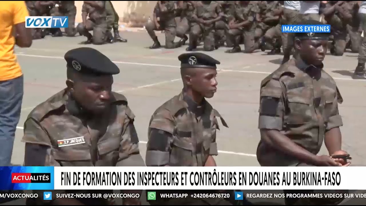 Fin de formation des inspecteurs et contrôleurs en douanes au Burkina Faso