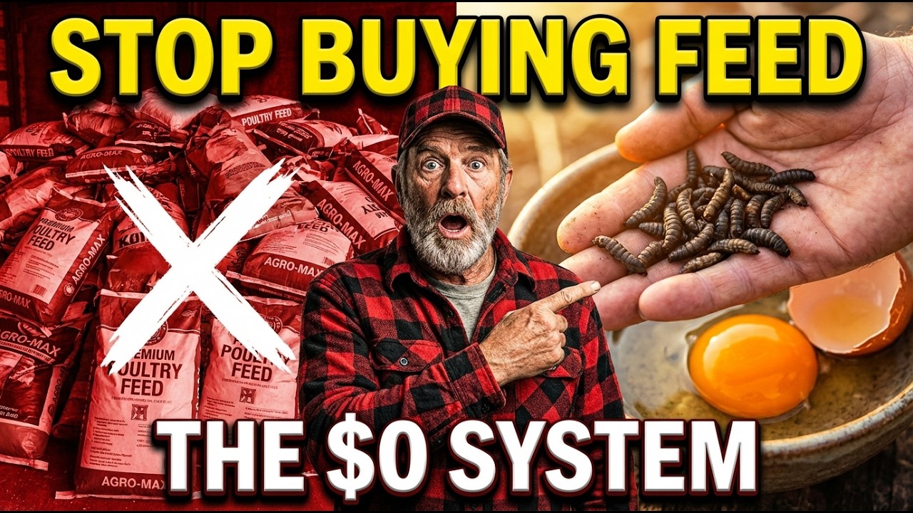 Zero-Cost Animal Feed: Engineering an Interconnected Small-Scale Farm System