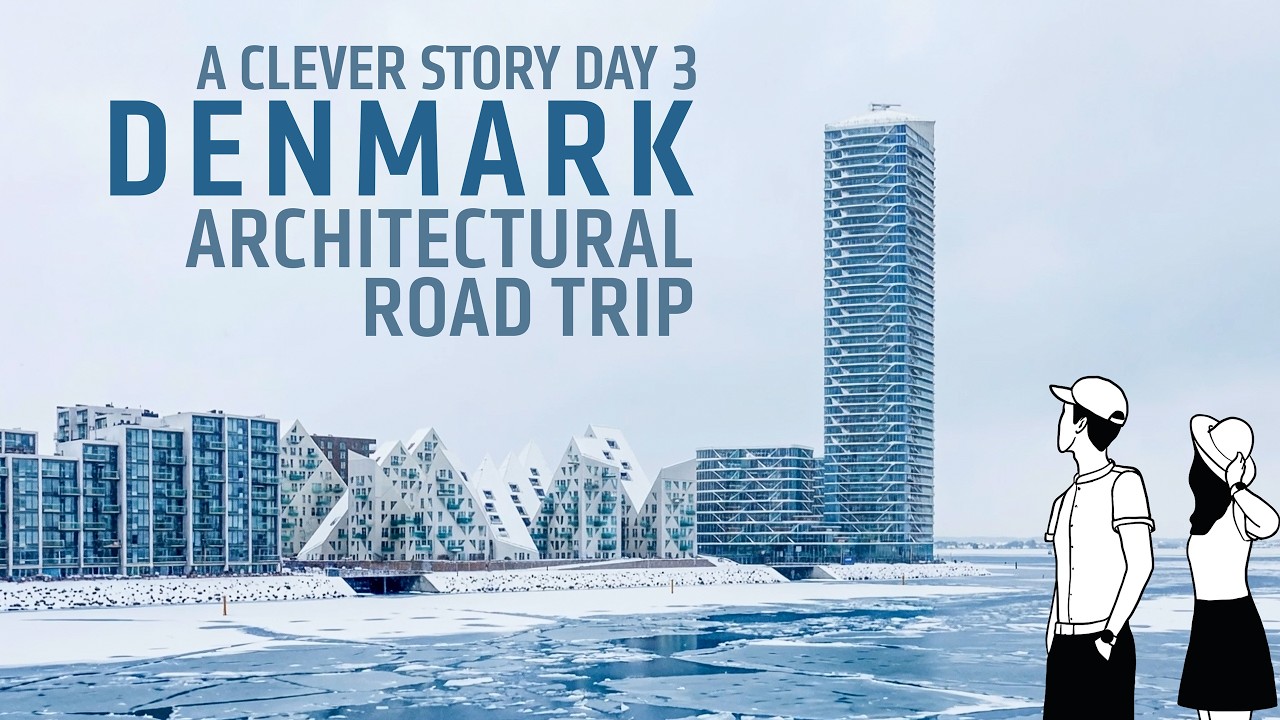 Архитектурное путешествие по Дании в формате 4K | День 3: Исследование самого высокого здания Дании