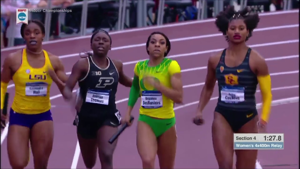 USC Women’s 4x400 - 2018 NCAA Indoor 4x400 Final