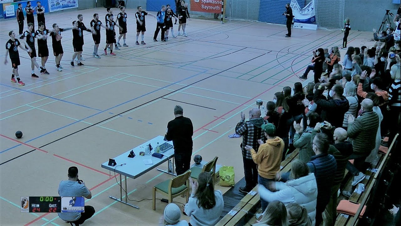 HaSpo Bayreuth –  DJK Sportfreunde Budenheim, 2.Halbzeit (20.02.2022, Herren 3.Liga)