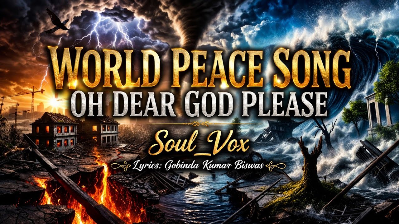  World Peace Song |Lyrics Original:-Gobinda Kr.Biswas | Emotional Piano Ballad