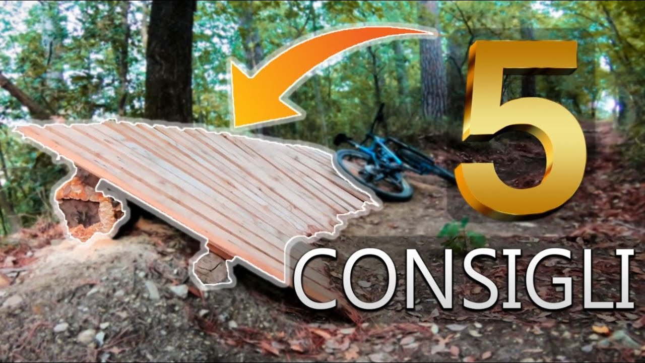5 CONSIGLI per costruire un TRAIL da MTB! Tutorial