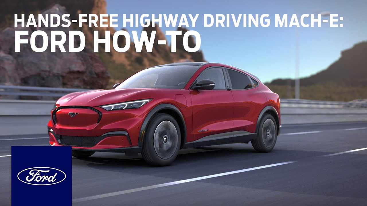 Mustang Mach-E®: Ford BlueCruise Hands-Free Highway Driving | Ford How-To | Ford