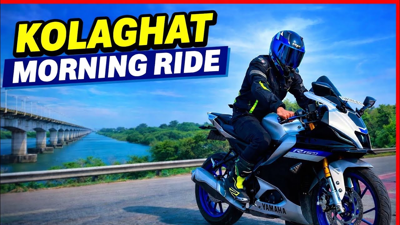 Kolaghat Morning Ride 🌅 | Peaceful Highway Ride | MD AYUSH