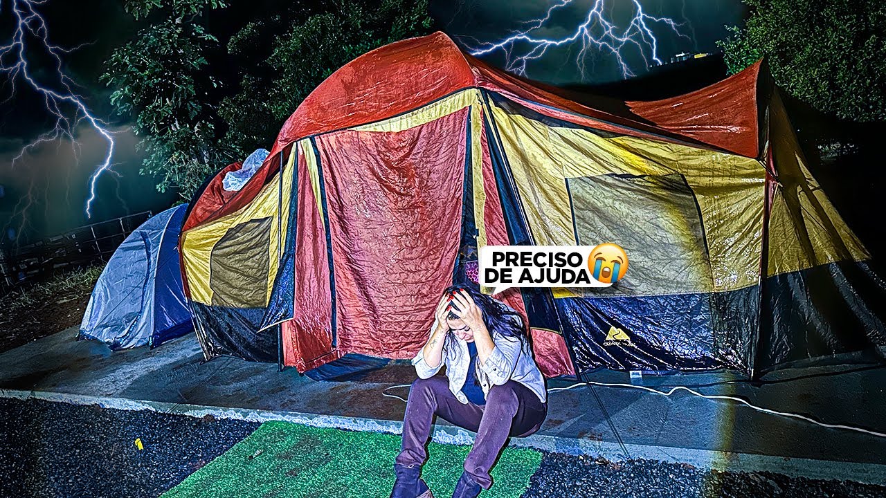 A TEMPESTADE ACABOU COM TUDO nunca vi tanta chuva