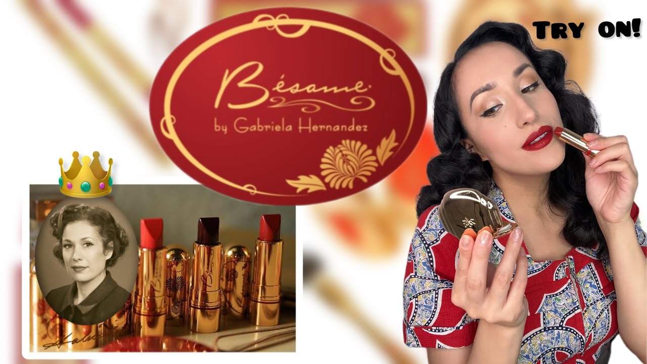 Bésame Cosmetics Review and Try On | Spoiler IM IN LOVE 