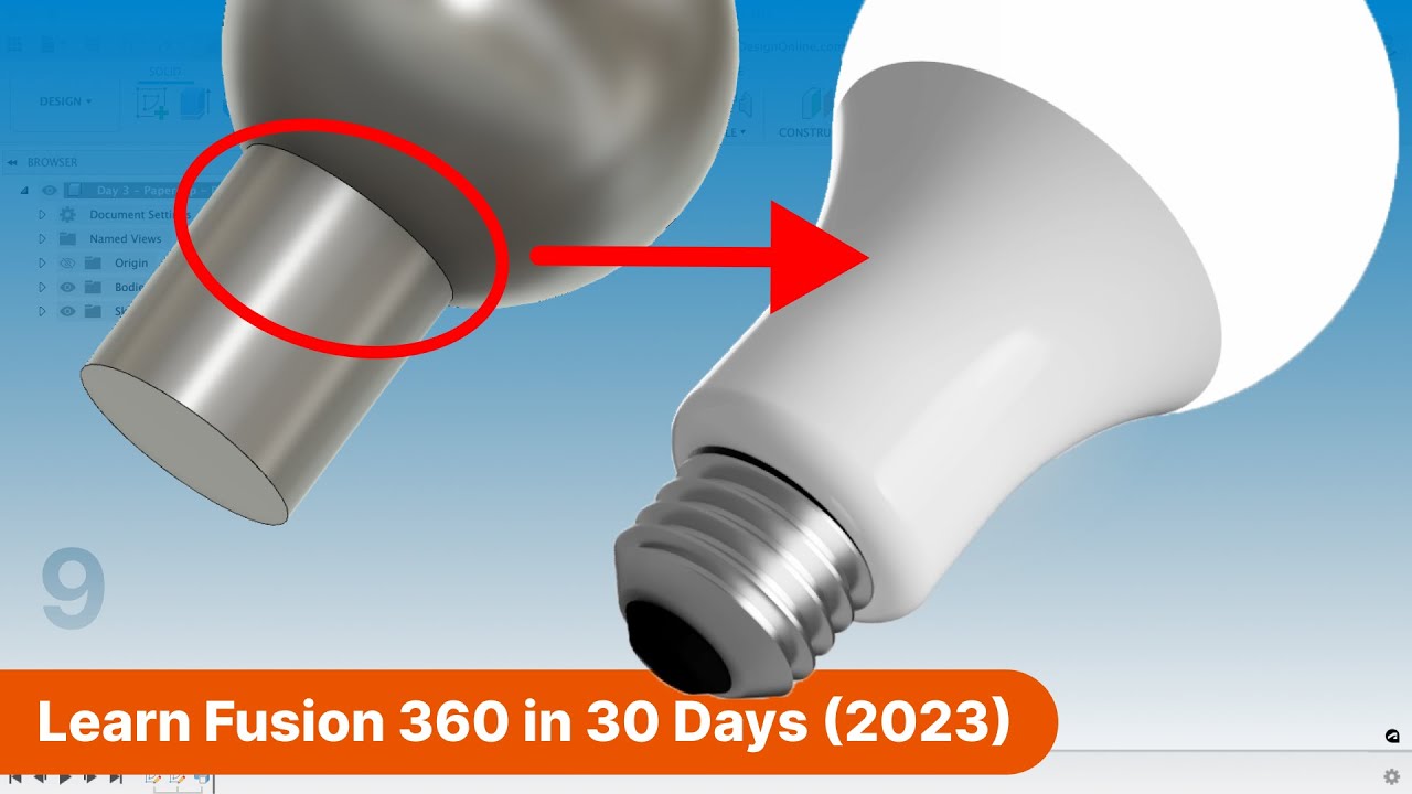 Dzień 9 kursu Fusion 360 w 30 dni dla zupełnych nowicjuszy! &ndash; WYDANIE 2023