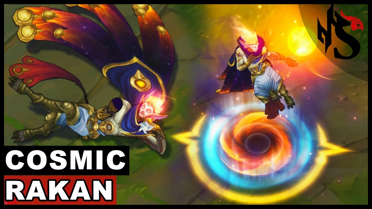 Cosmic Dawn Rakan Skin Spotlight (League of Legends)