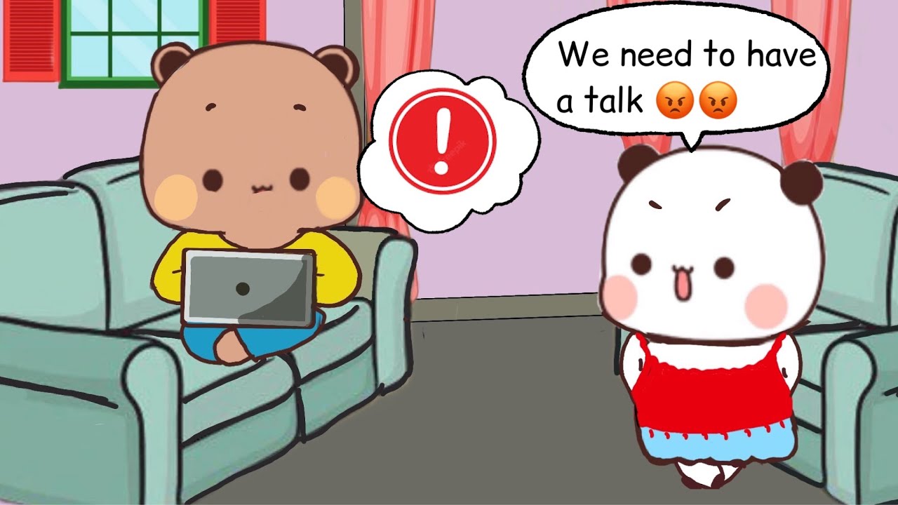 WHEN COUPLES ARE HOME ALONE 🤪 | FUNNY | Bubu Dudu | Peach Goma | Panda Bear | Milk Mocha Bear