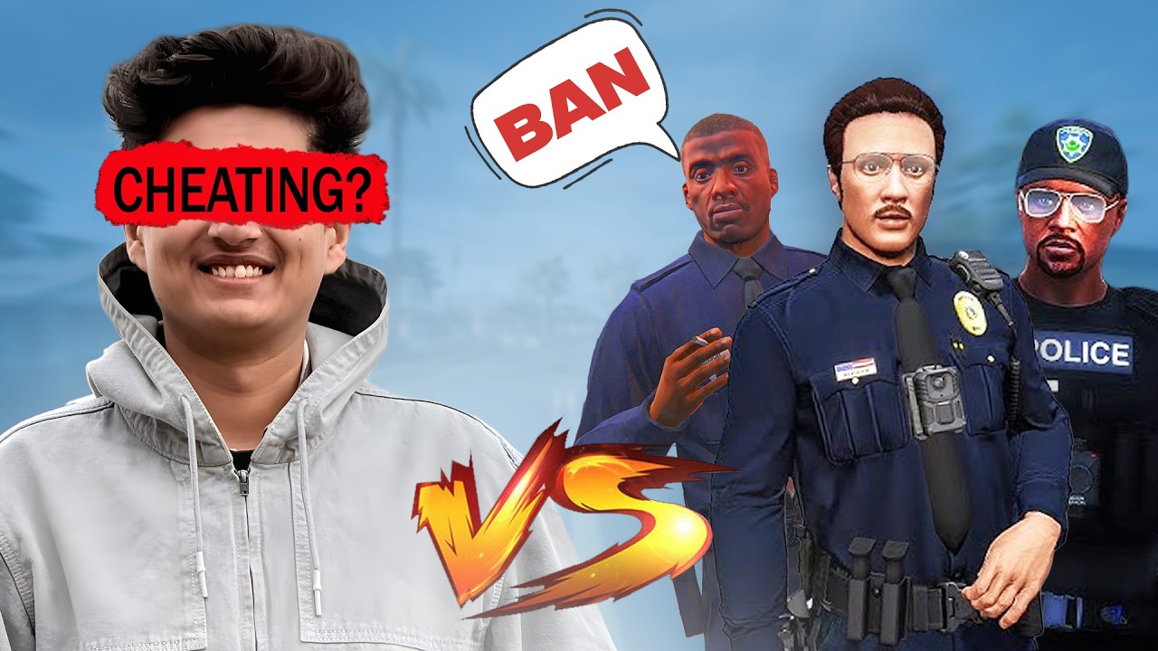 Me Vs All LSPD🔥 //🔴LIVE GTA5 RP Troll