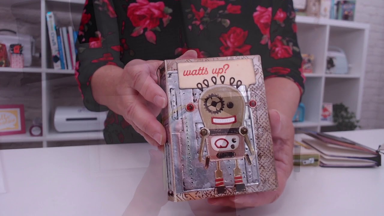 How to Create Your Own Notebook With Sizzix Die by Eileen Hull