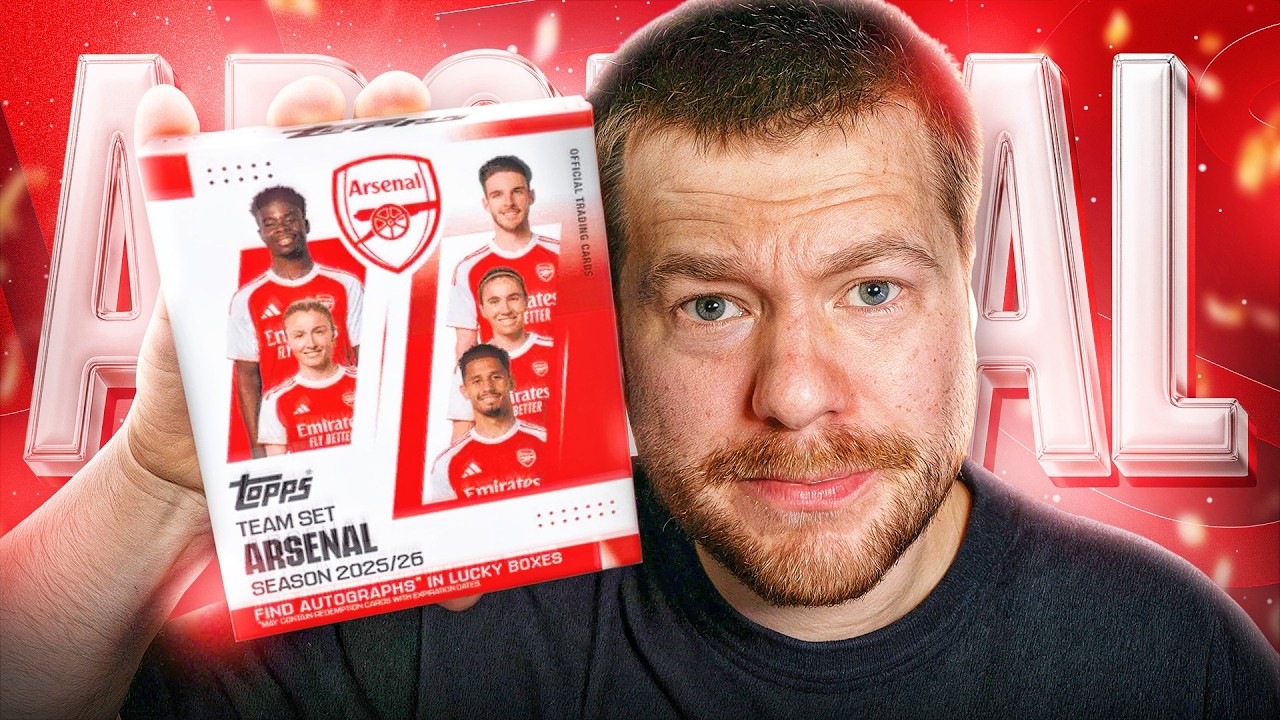 OTWIERAM ARSENAL 25/26 TOPPS TEAM SET!