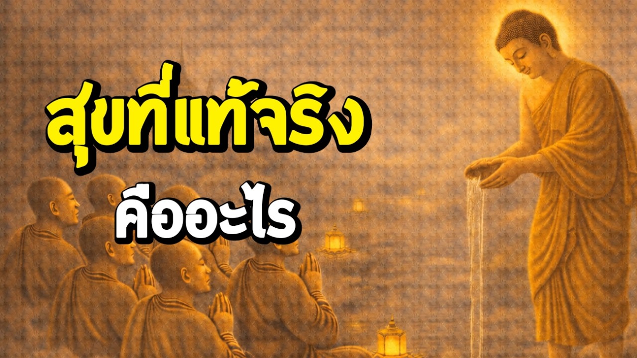 สุขที่แท้จริงคืออะไร | ฟังธรรมผ่อนคลาย | Ep.55