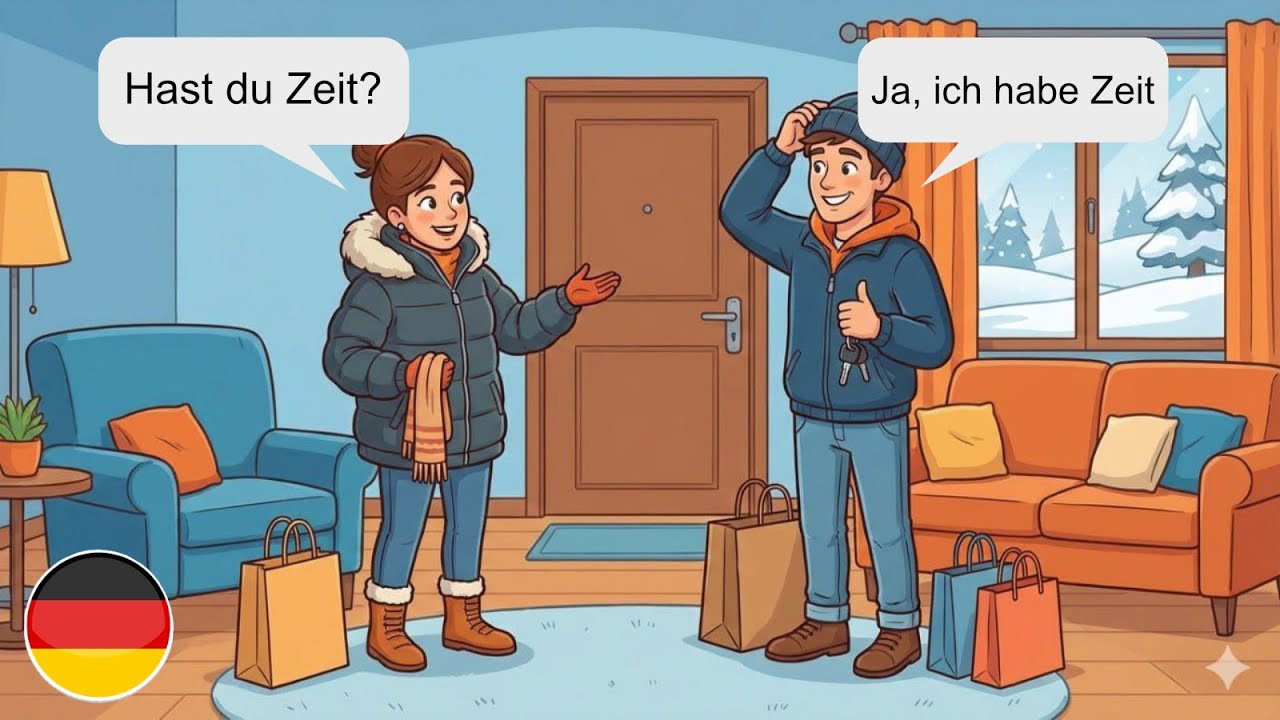 5 Short German A1 Conversations for Beginners | Practice Real Daily Dialogues