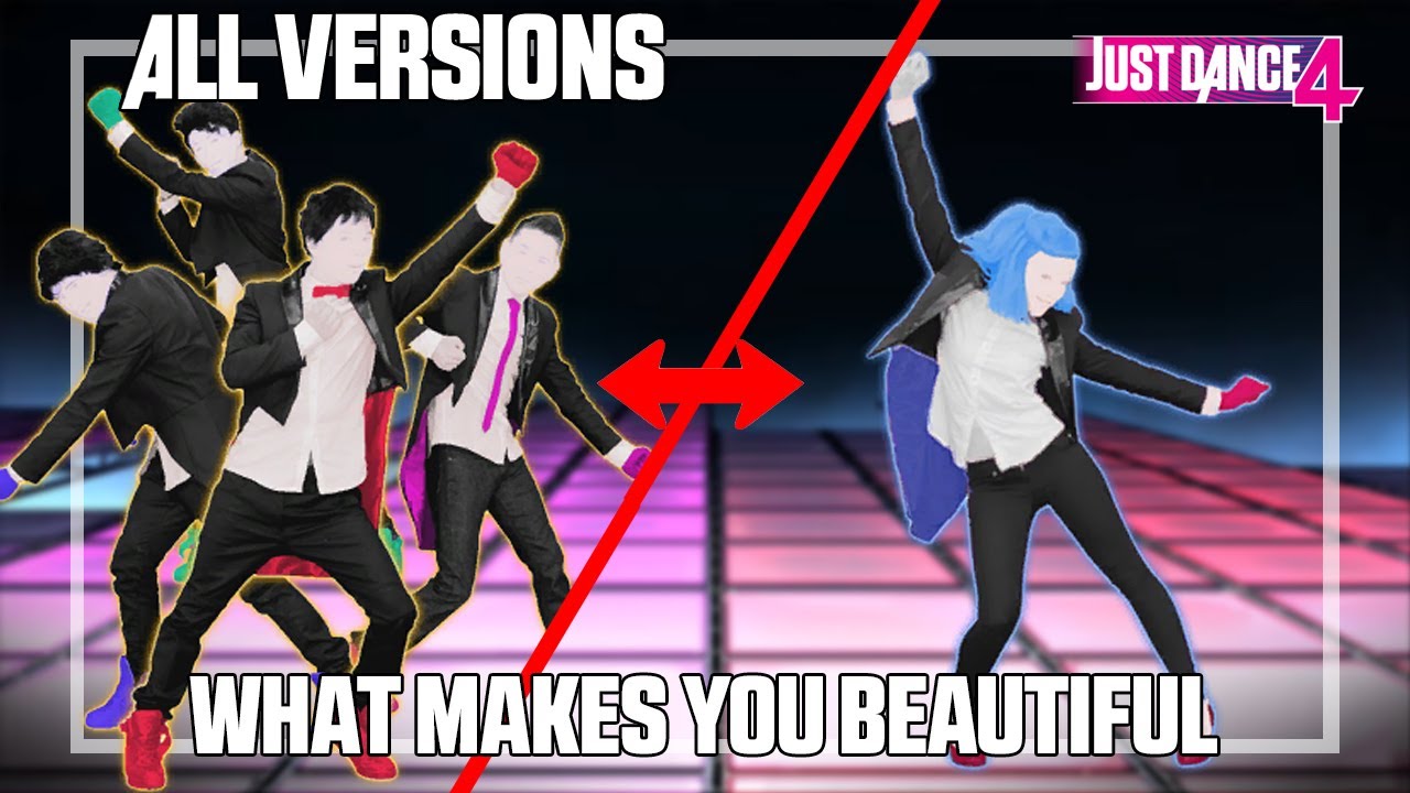 JUST DANCE COMPARISON - WHAT MAKES YOU BEAUTIFUL | CLASSIC X EXTREME