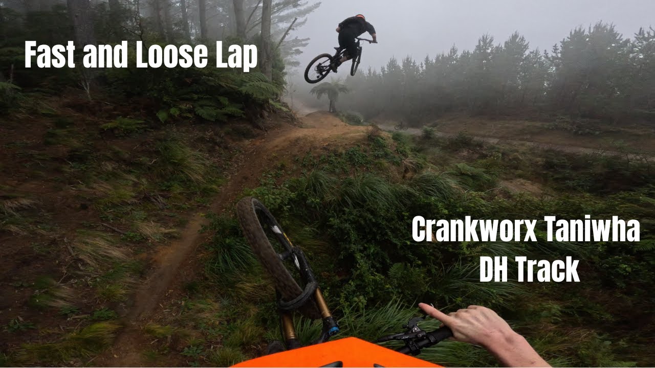 Fast and Loose In Rotorua // Full lap Taniwha Crankworx DH Track