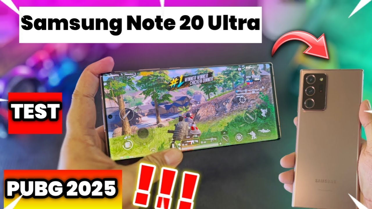 Nyobain Samsung Note 20 Ultra PUBG Mobile Di Tahun 2025 | Lag Patah Patah ?