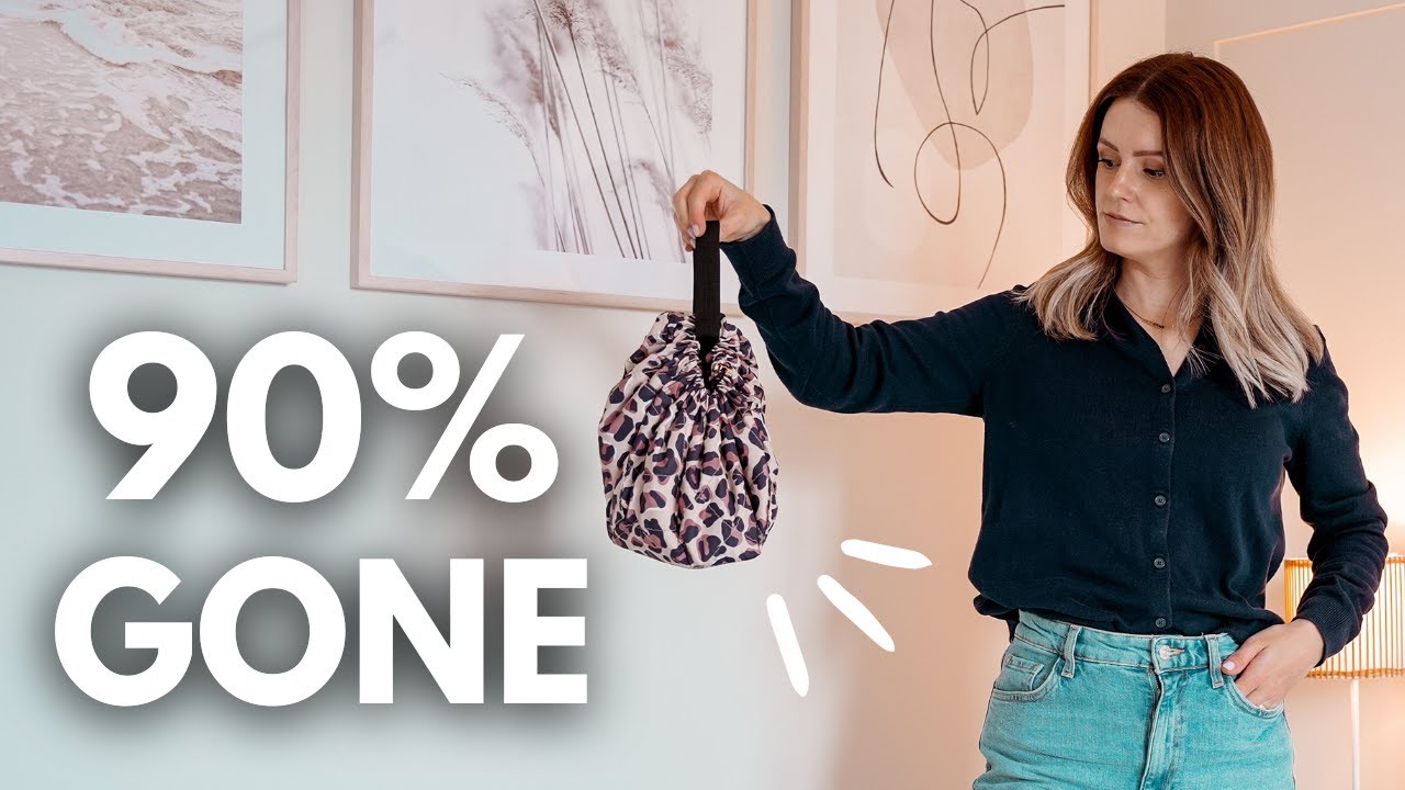 Declutter My Makeup Bag (I got rid of most of it)