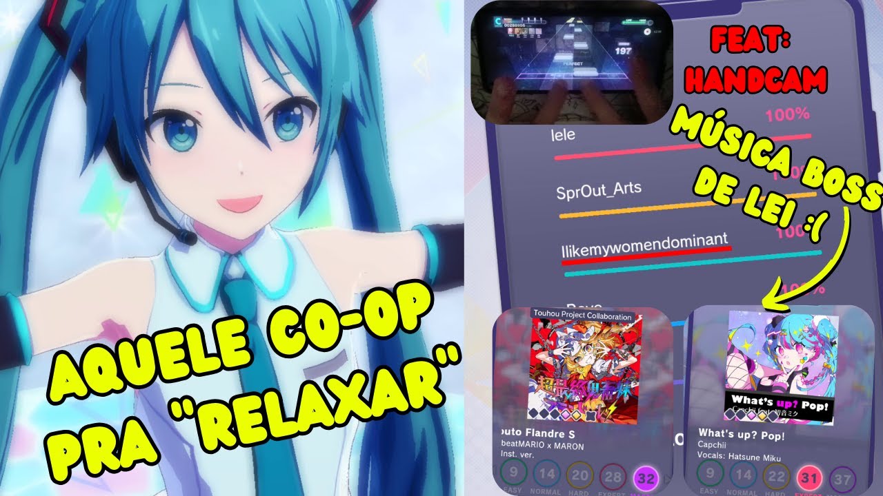 Quando você decide jogar co-op só pra relaxar [colorful stage br]