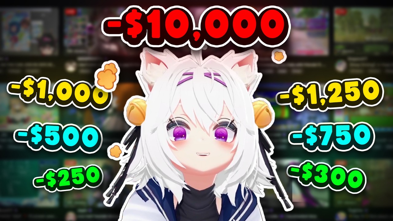 FILIAN GAVE $10,000 TO SMALL VTUBERS!