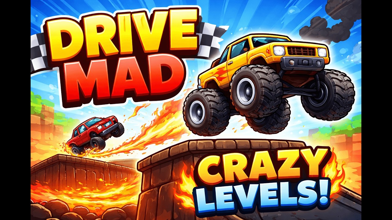 I LOST MY MIND playing Drive Mad! 🤯 (Level 50?)