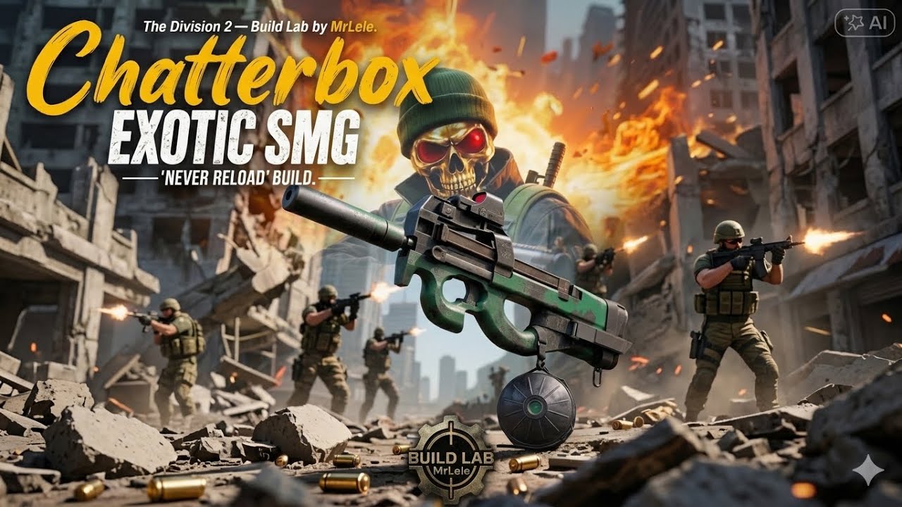 THE DIVISION 2 | CHATTERBOX + MEMENTO: Ультимативный билд &laquo;Ярость охотника&raquo; без укрытий!