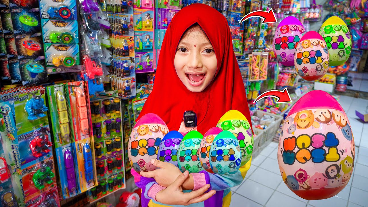 AQILA BORONG MAINAN VIRAL