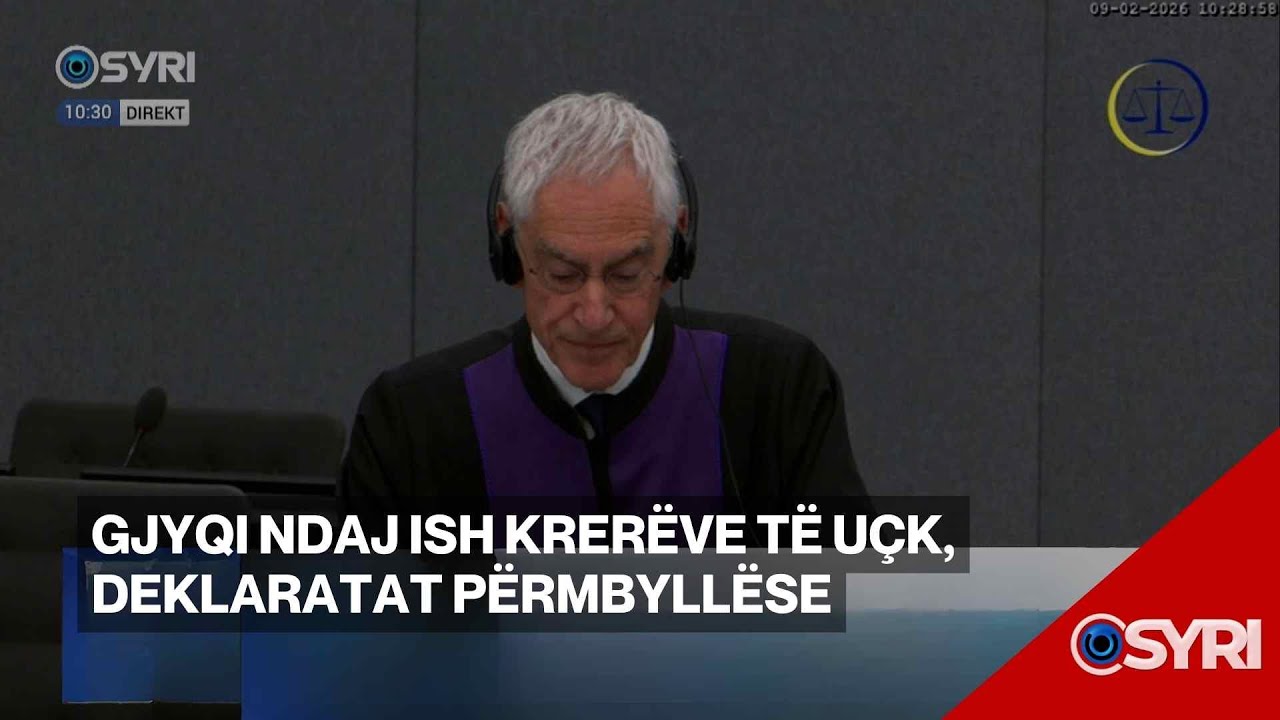 Prokuroria Speciale kërkon 45 vjet burgim për Thaçin dhe të tjerët