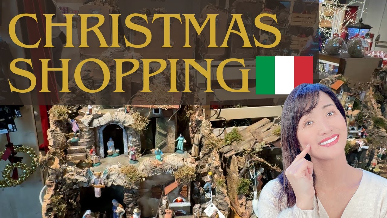 イタリアでクリスマスショッピング2024🎄￼Rinascente| Coin イタリア有名デパート【イタリア生活】