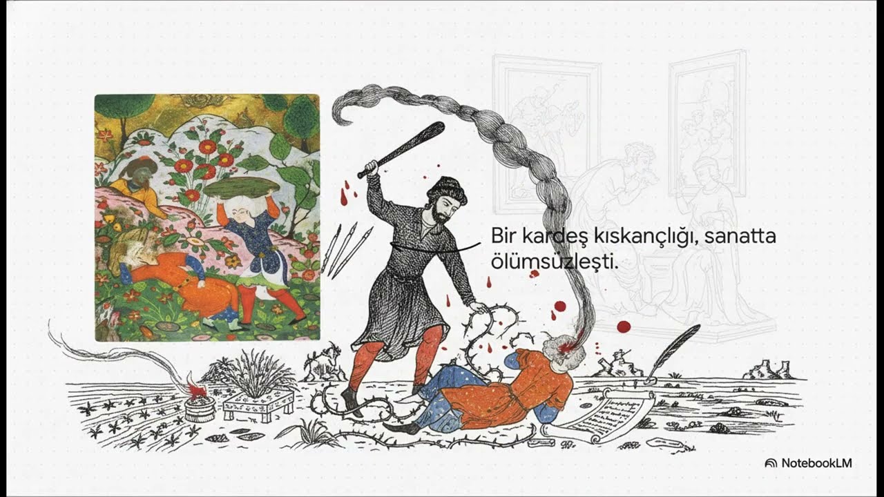 Habil ve Kabil'in Hikayesinin Minyatürlerle Anlatımı #Minyatür