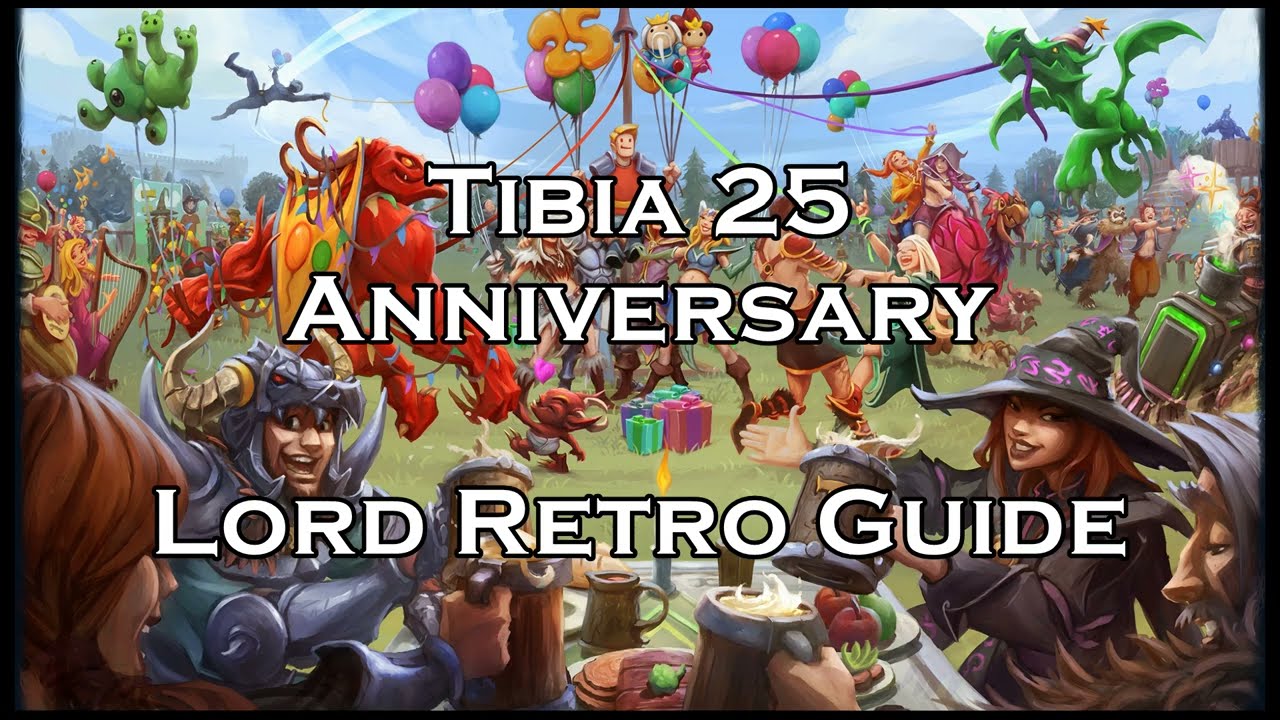 Tibia 25 Anniversary - Lord Retro Boss Guide [English]