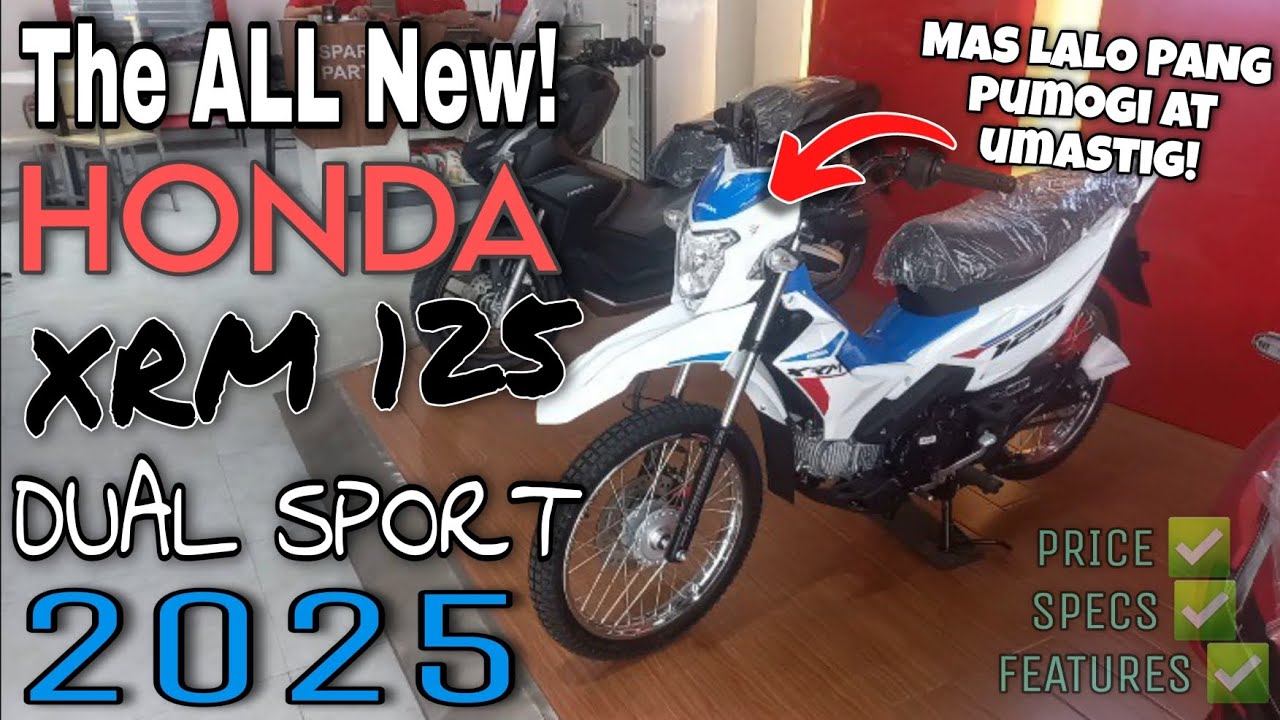 The ALL New Honda XRM 125 DSX 2025 | Honda Motorcycle Review 2025