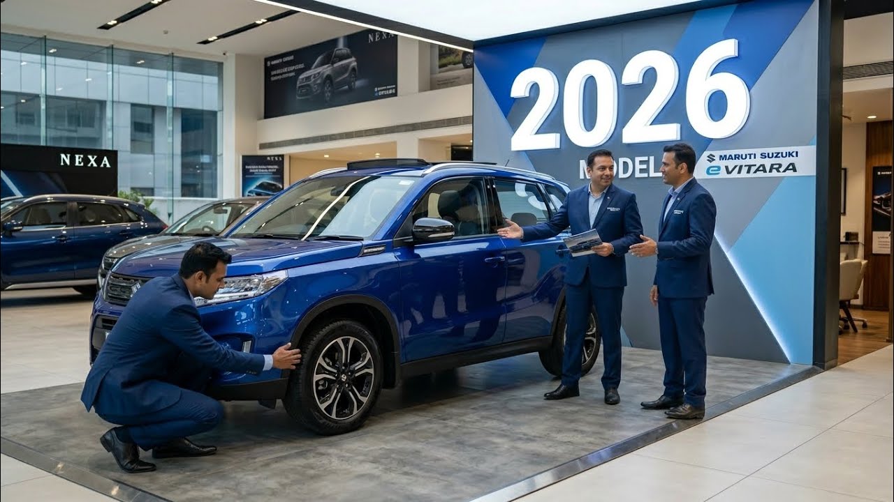 🚨 Представлен совершенно новый MARUTI SUZUKI e VITARA 2026 года &ndash; Революция электрических внедоро...